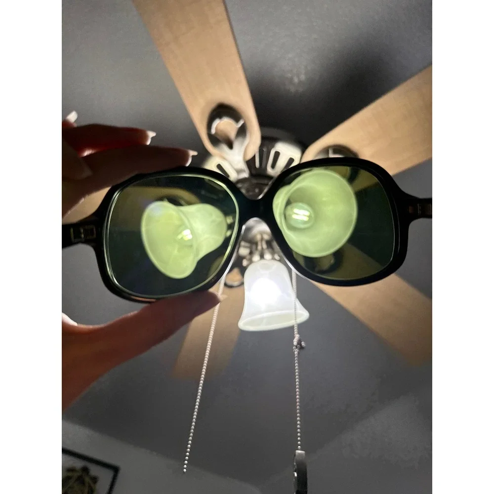 NWOT Valentino VLS 177 Black Oversized Square Sunglasses‎ Unisex Luxury